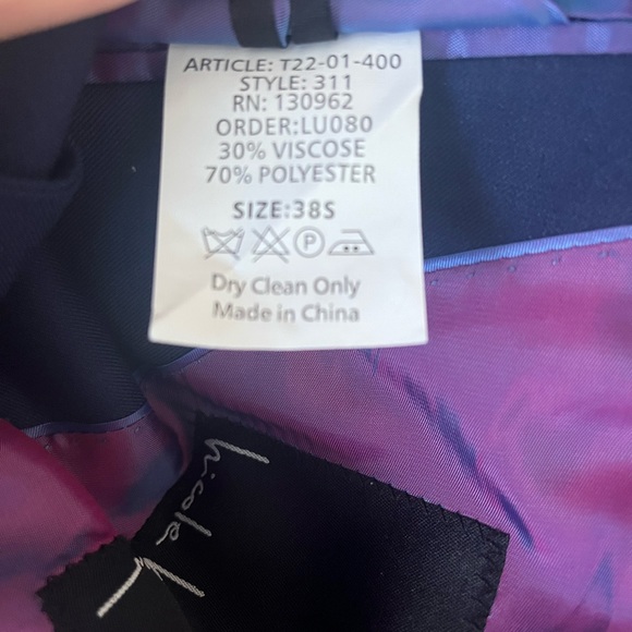 Navy Blue Suit - Picture 7 of 13